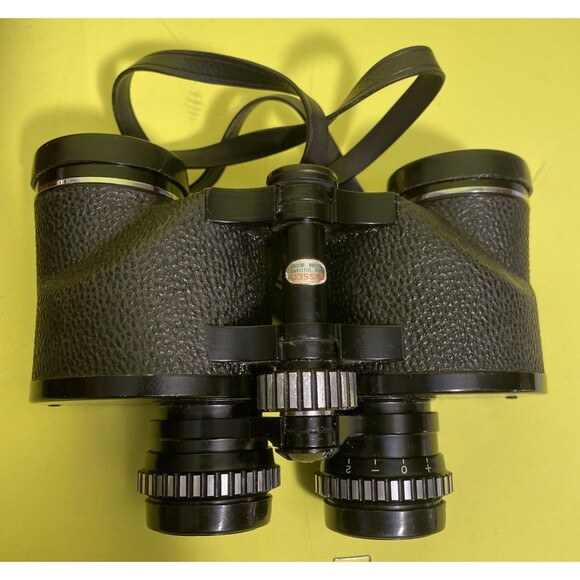 Vintage TASCO Model 118 7x35 578ft @ 1000yds Extra Wide Angle Binoculars READ